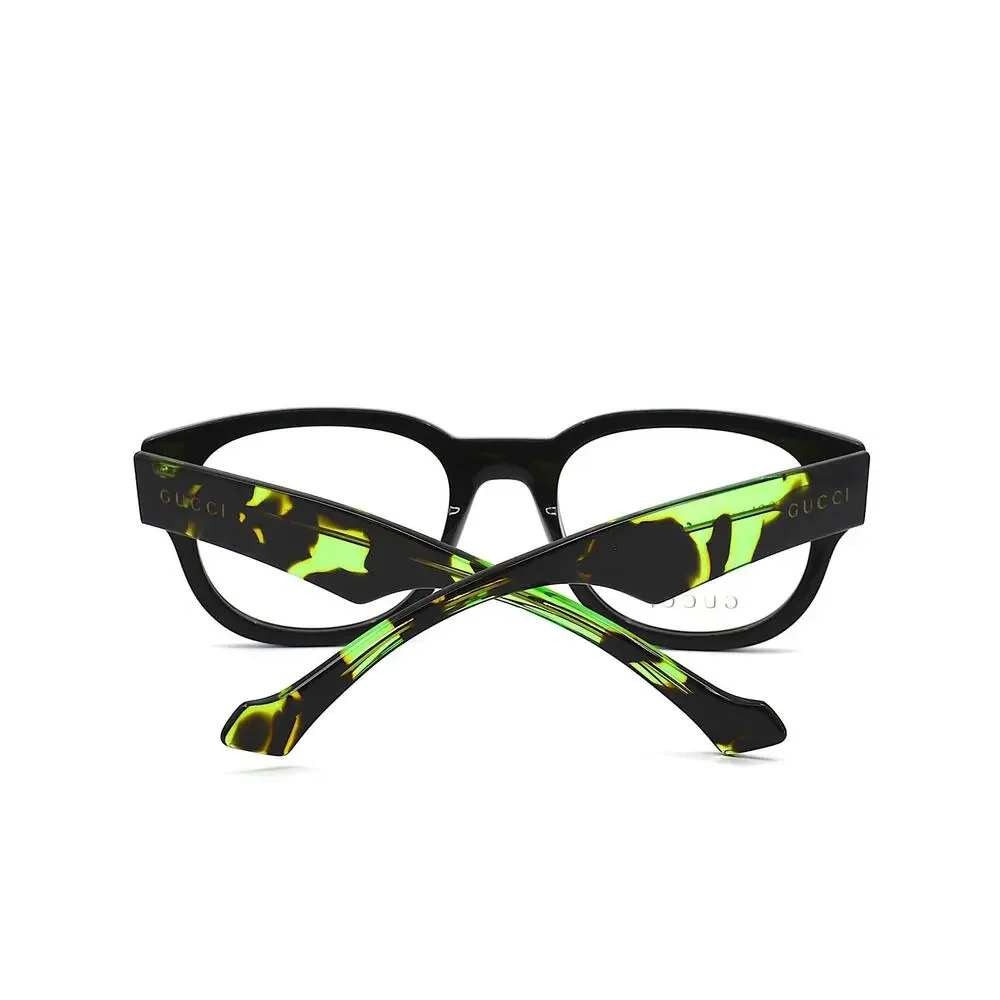 GUCCI GG1429O 003 BLACK GREEN AUTHENTIC EYEGLASSES FRAME